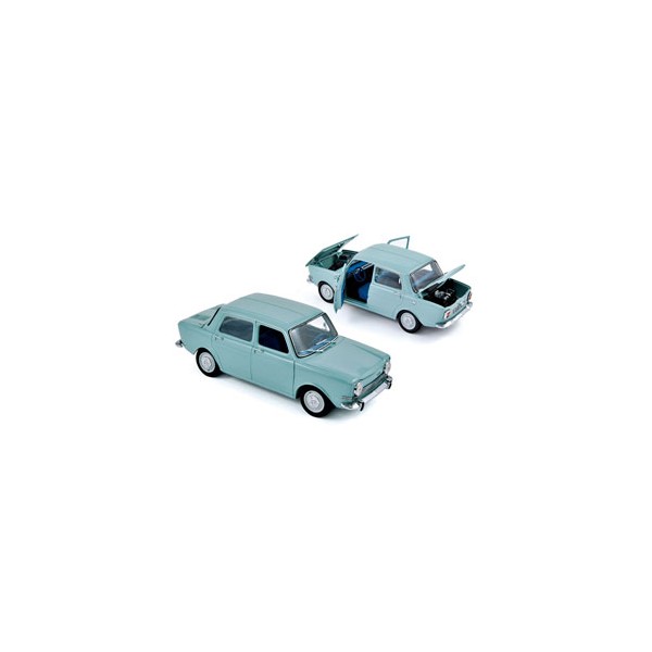 CIJ Simca 1000 – 3/7 – Bleu Pâle – Miniature D'occasion En Boîte