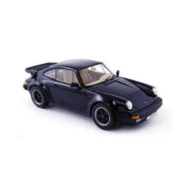 Miniature Porsche 911 930 3.3L Turbo Bleu foncé 1985 Miniature Porsche 911 930 3.3L Turbo Bleu foncé 1985