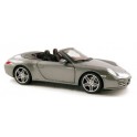 Miniature Porsche 911 Carrera 4S cabriolet gris arctique 2008