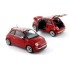 Miniature Fiat 500 Sport Rouge toit damier 2007