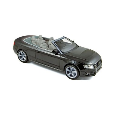 Miniature Audi A5 Cabriolet noir brillant 2009