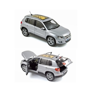 Miniature Volkswagen Tiguan gris 2007 - francis miniatures