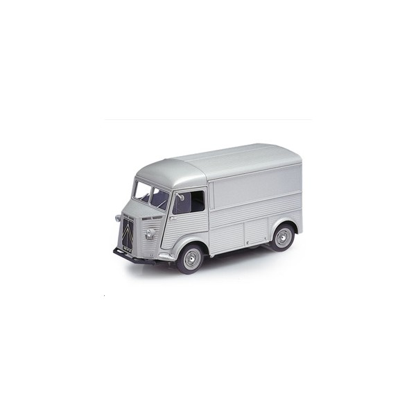 Miniature Solido Citroën Type HY Gris Tôlé 1962 - Echelle 1:21 (Réf 8054) - Occasion Très Bon état