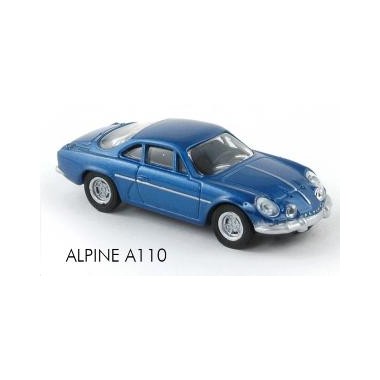 Miniature Alpine A110 bleue