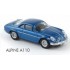 Miniature Alpine A110 bleue