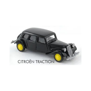 Miniature Citroen Traction 11 noire Miniature Citroen Traction 11 noire