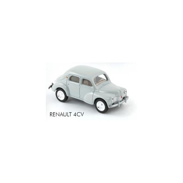 ANCIENNE MINIATURE RENAULT 4CV MÉCANIQUE POSTES CIJ 1/20e VERS 1950 EUR