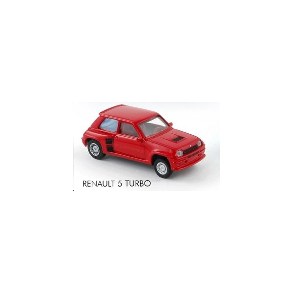 NOREV Miniature Voiture de Collection RENAULT5 Alpine Turbo Rouge de 1982 Voiture de Collection NOREV 1/18 R5