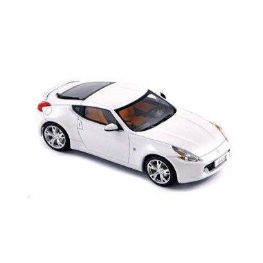 Miniature Nissan 370Z blanc Perle 2008