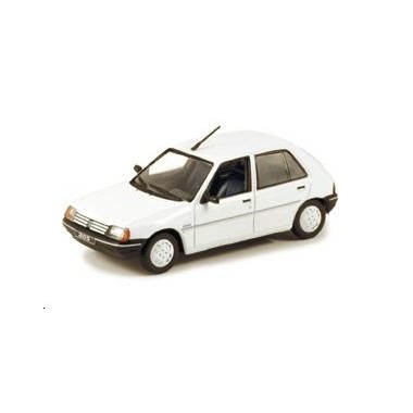 Miniature Peugeot 205 Junior 5 portes Blanche - francis miniatures