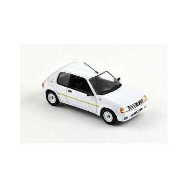Miniature Peugeot 205 Rallye blanche 1988