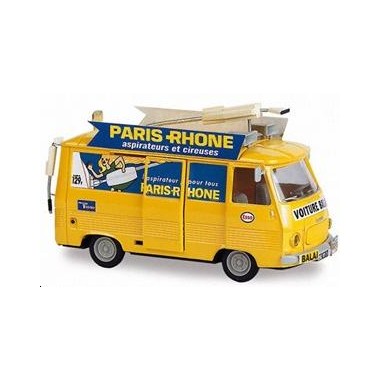 Miniature Peugeot J7 Paris-Rhone voiture balai Tour de France