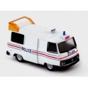 Miniature Peugeot J9 Police 1987