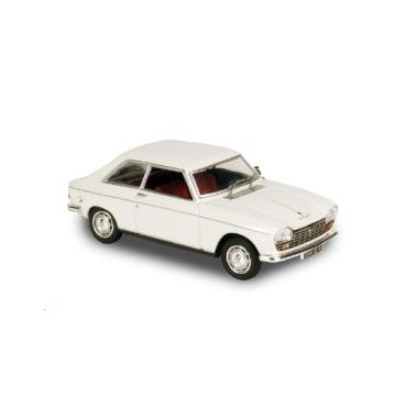 Miniature Peugeot 204 Coupe Blanche 1967 francis miniatures