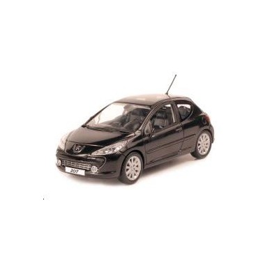 Miniature Peugeot 207 GT 3 portes Noire Miniature Peugeot 207 GT 3 portes Noire