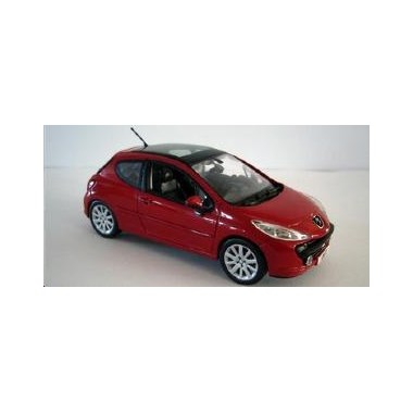 Miniature Peugeot 207 Féline 3 portes Rouge 2006 Miniature Peugeot 207 Féline 3 portes Rouge 2006
