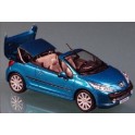 Miniature Peugeot 207 CC Bleu Neysha 2007