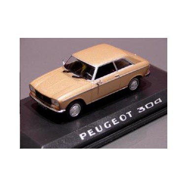 Miniature Peugeot 304 Coupe Beige métallisé 1975 Miniature Peugeot 304 Coupe Beige métallisé 1975