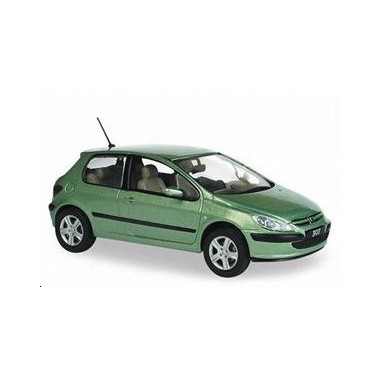 Peugeot 307 XSI 2001 – Miniature 1/43 Par Norev – Métal, Couleur Noire – Occasion Bon état