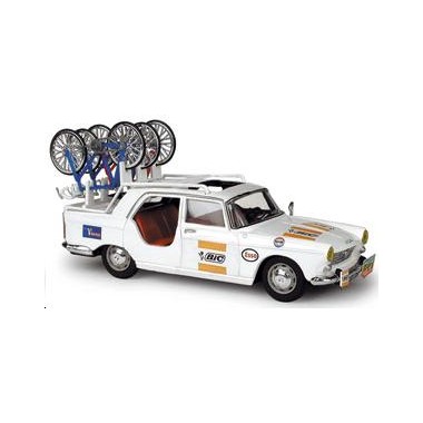 Miniature Peugeot 404 Pick-Up Tour de France Bic Assistance