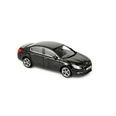 Miniature Peugeot 508 noire 2010