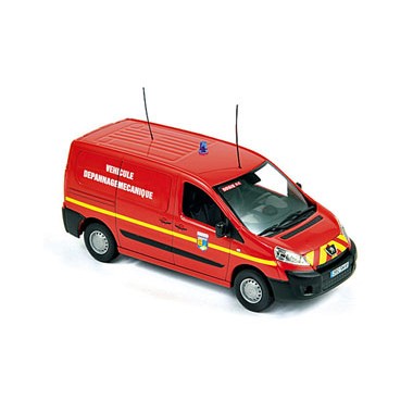 Miniature Peugeot Expert Pompiers Véhicule dépannage mécanique 2007