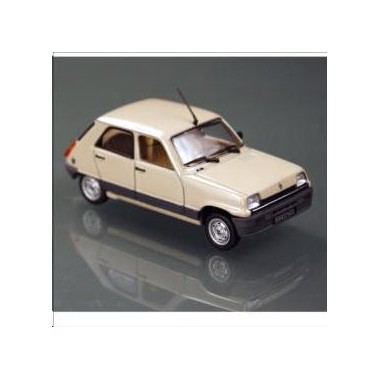 Miniature Renault 5 GTL 5 portes Beige 1982 - francis miniatures