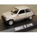Miniature Renault 5 Alpine Turbo Gris métallisé 1982