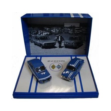 Miniature Coffret Gordini, 2 voitures R8 + R12