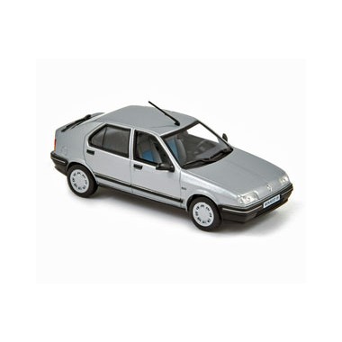 Miniature Renault 19 5 portes gris metallise 1988 francis miniatures