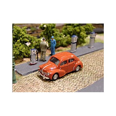 Miniature Renault 4CV Rouge Miniature Renault 4CV Rouge