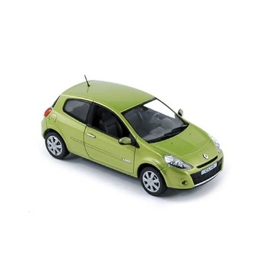 Miniature Renault Clio vert pomme 2009