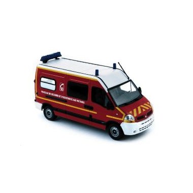 Miniature Renault Master VSAV Pompiers 2007