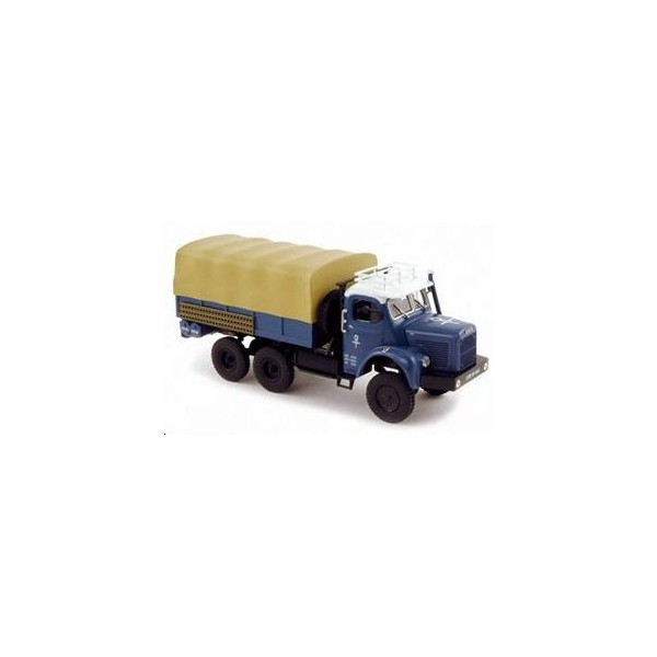 Miniature Berliet VRD Bleue 1933 - Échelle 1/43 - Minatures Lyon - Résine - Franstyle