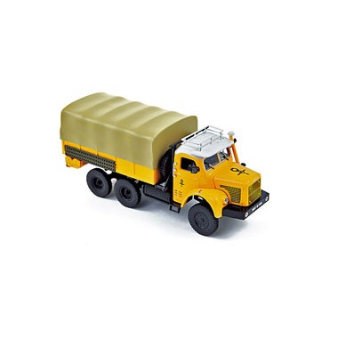 Miniature Berliet GBC8 6x6 Gazelle jaune 1959