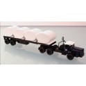 Miniature Berliet TBO 15 6x4 Turbo bleu 1956