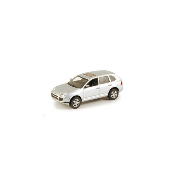 Modèle Réduit 1/64 Porsche Cayenne Turbo Gris Par Kyosho - Occasion - Collection