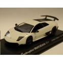 Miniature Lamborghini Murcielago LP670-4 Super Veloce blanche
