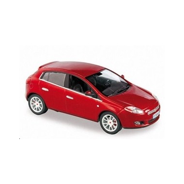Miniature Fiat Bravo rouge 2009