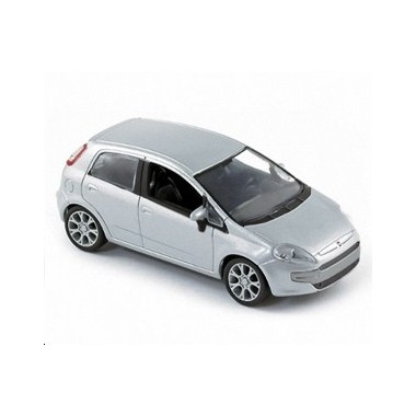 Miniature Fiat Punto Evo 5 portes gris métallisé 2010