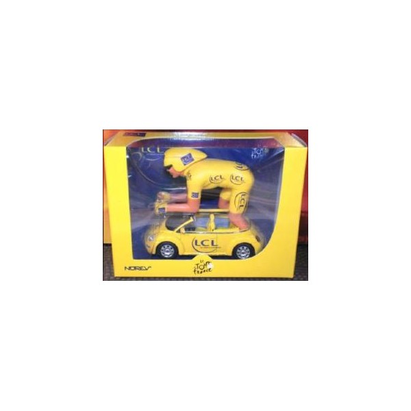 Peluche mascotte LION TOUR DE FRANCE LCL MAILLOT JAUNE 2021