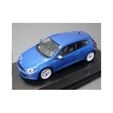Miniature NOREV 1/43 – VW Scirocco 2008 – Bleu Métallisé – État Neuf