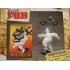 Miniature Michelin Peugeot 202 + figurine + 1 magnet