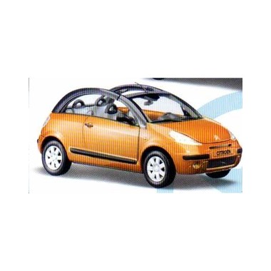 Miniature Citroen C3 Pluriel Orange Aérien 2003