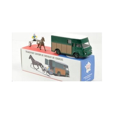 Miniature Saviem SG2 Transport de chevaux