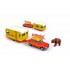 Miniature Peugeot 404 + caravane Pinder Piste aux Etoiles