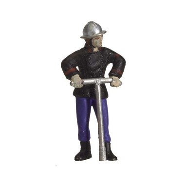 Figurine pompier avec clé