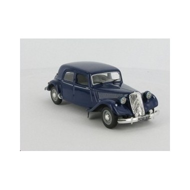 Miniature Citroen Traction Avant 15 Six H 1954, gris bleu
