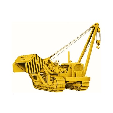 Miniature Poseur de pipelines Caterpillar 572C