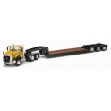 Miniature Caterpillar CT660 Tracteur et semi-remorque porte-engin